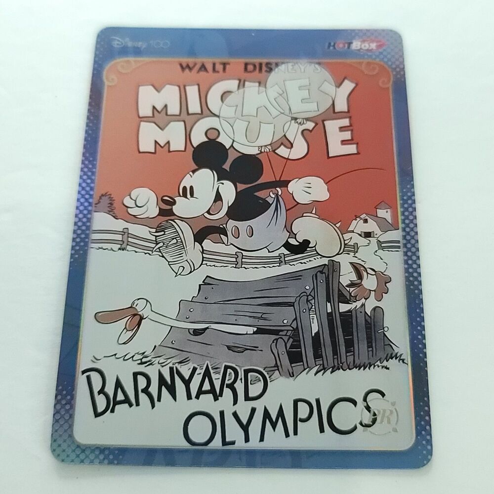 Barnyard Olympics KAKAWOW Disney 100 Hot Box Mickey Poster PR Holo HDM-HB-47